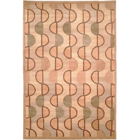 Safavieh 9 x 12 ft. Tibetan 369B Hand Knotted Rectangle Area Rug Beige & Rust TB369B-9